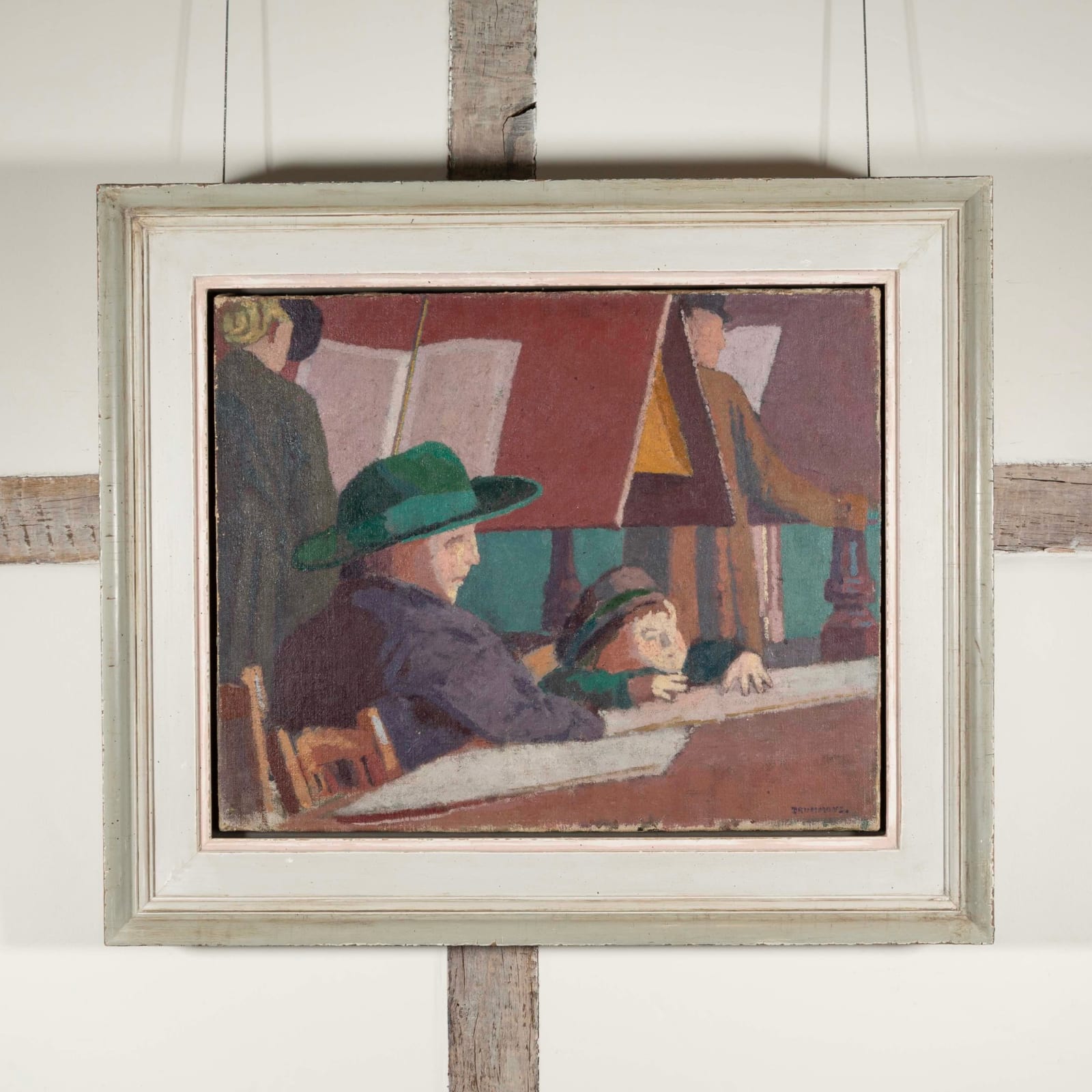 Malcolm Drummond, The Chelsea Library, 1920, circa