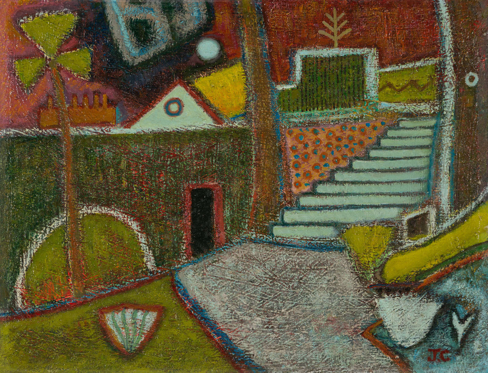 John Christopherson, Trewyn Gardens, St Ives, 1983