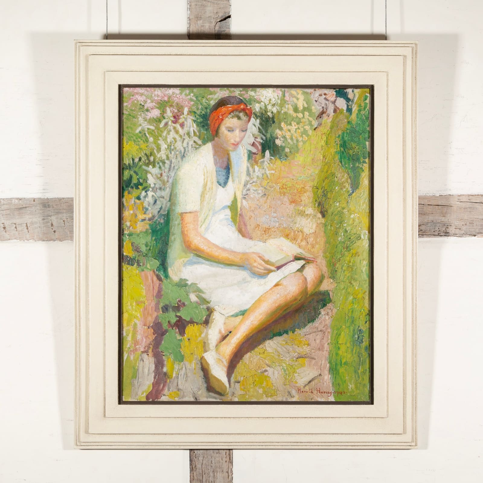 Harold Harvey, Summer, In the Garden, 1940