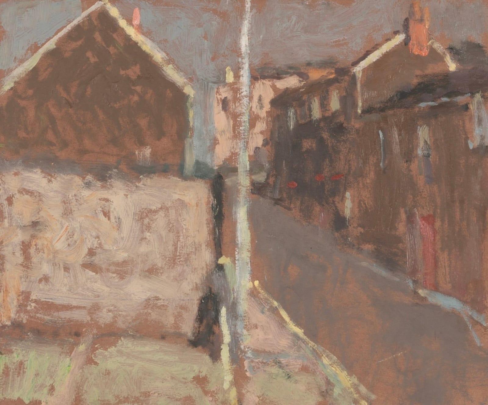 Nicholas Turner, Figure at Laugharne, 2024
