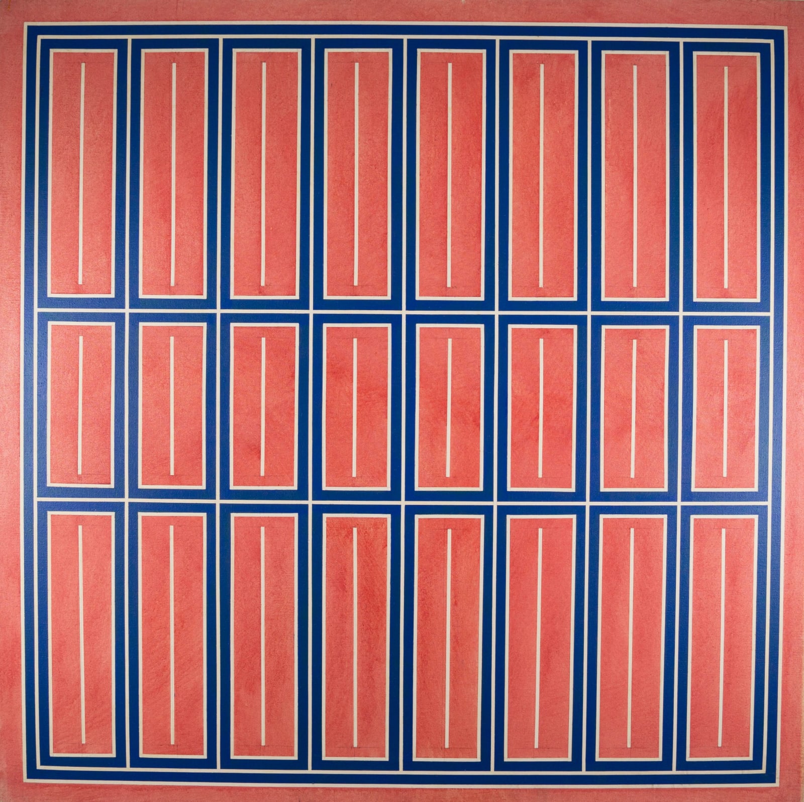 Gordon House, Mitred Matrix (Red), 1968