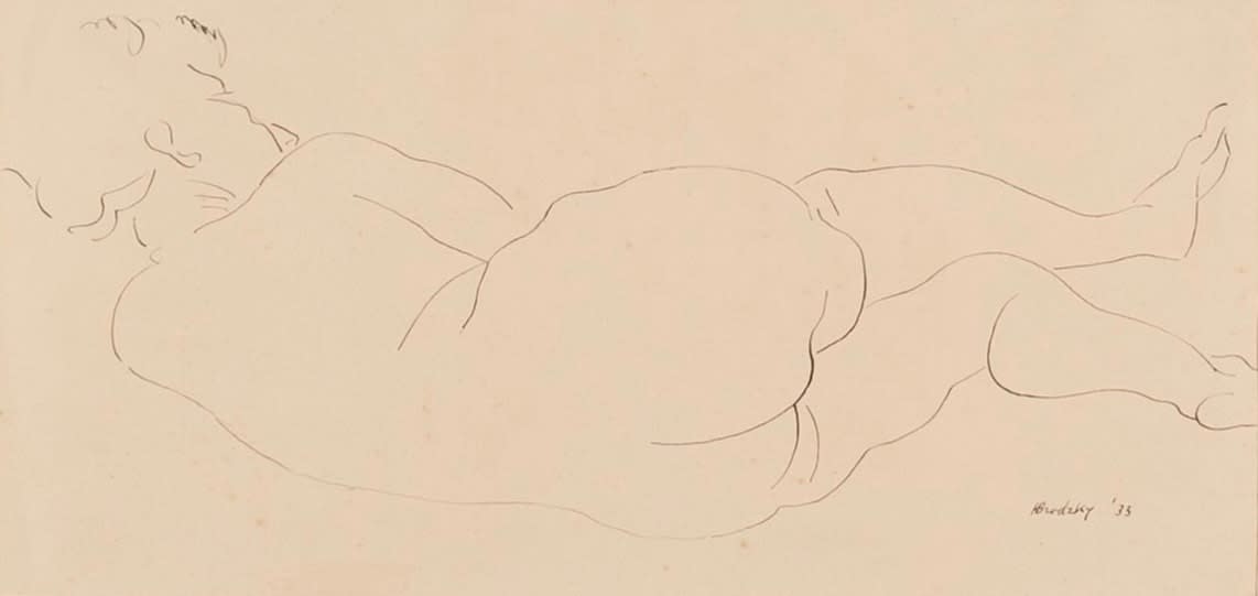 Horace Brodzky, Nude Study, 1931