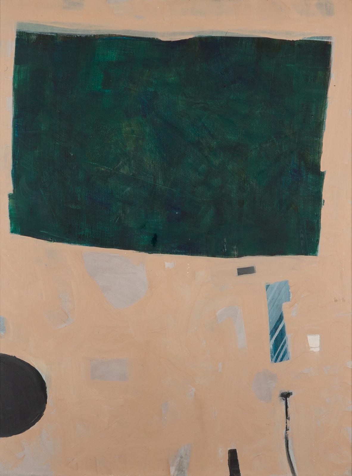 Philip Jones, Striped Awning - Green Ground, 2004