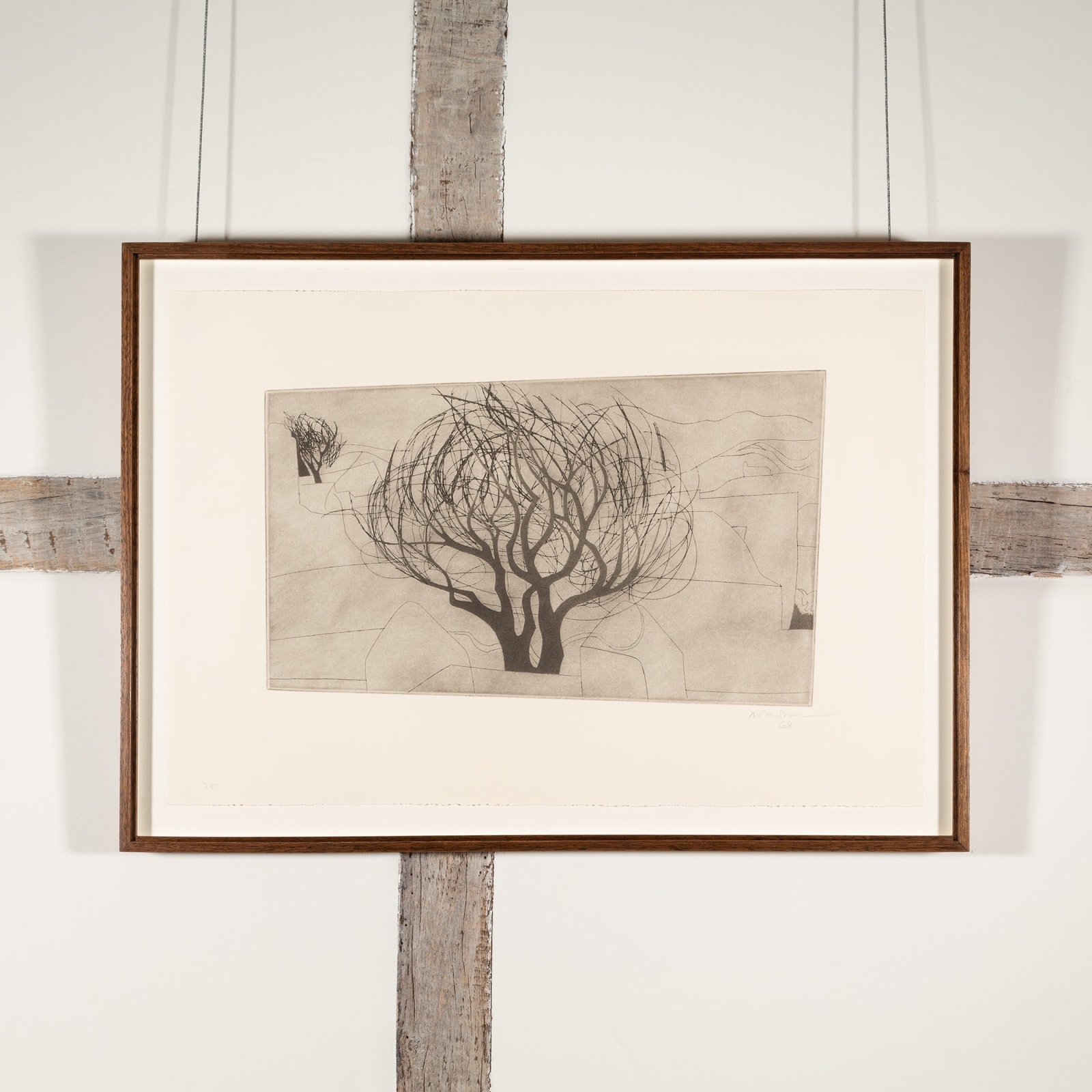 Ben Nicholson, Paros Tree, 1968