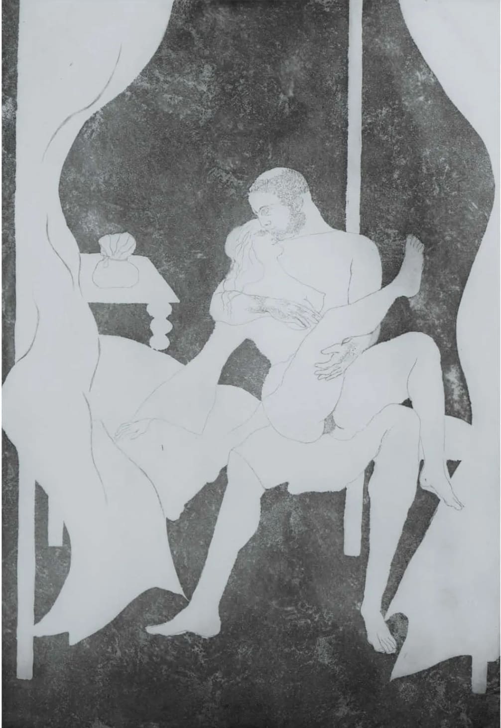 Elisabeth Frink, The Canterbury Tales II, The Shipman's Tale, 1971-2