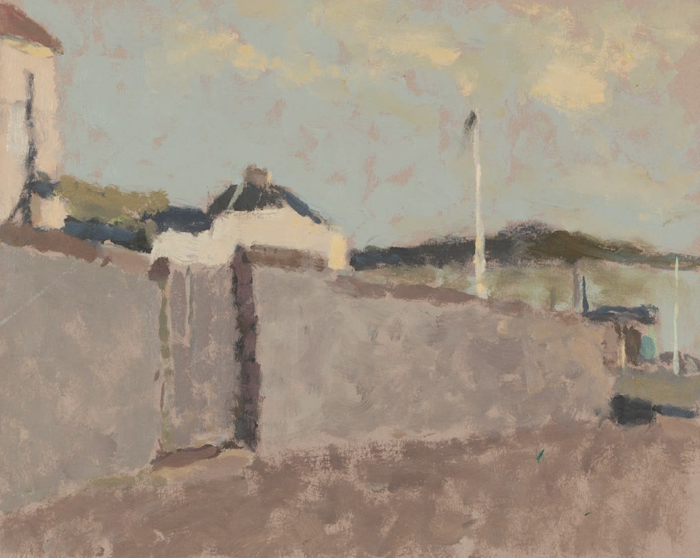 Nicholas Turner, Wall and Gate, Aberystwyth, 2025