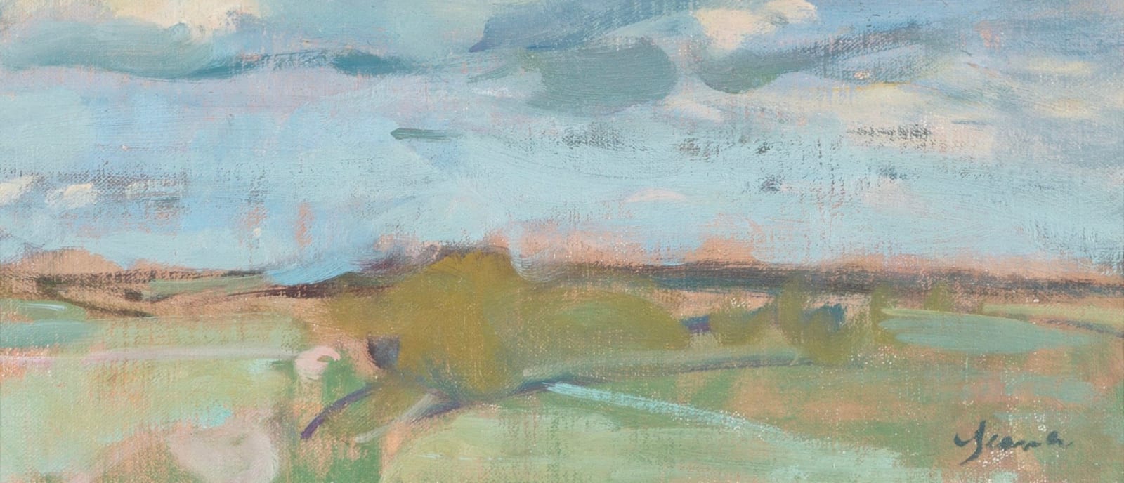 Martin Yeoman, Late Summer above Chittern