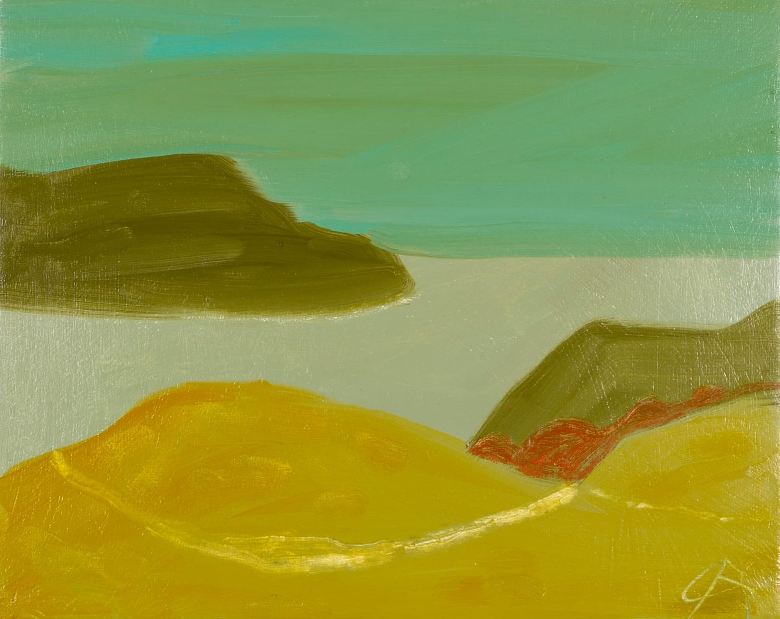 Richard Ballinger, Yellow Road, 2024