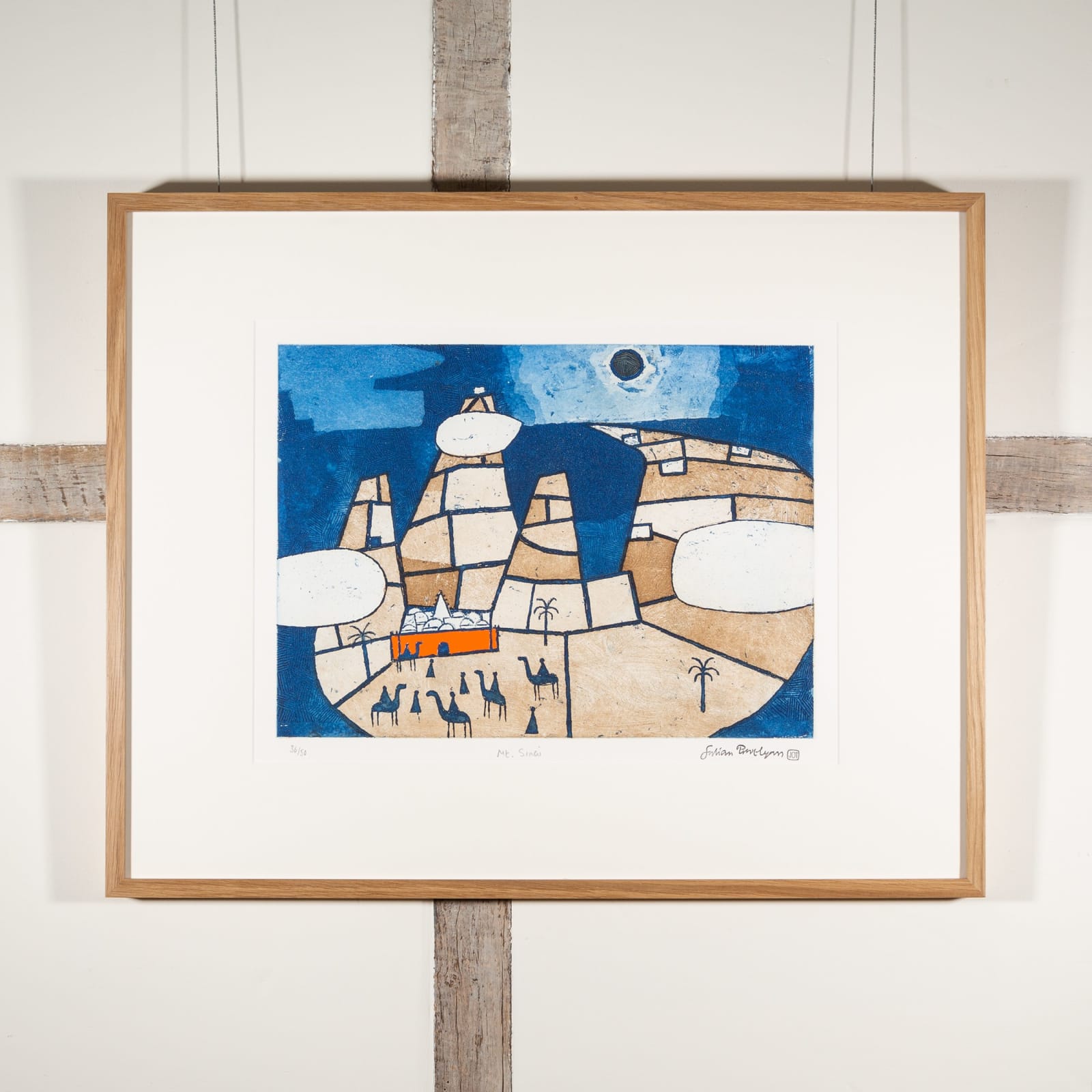 Julian Trevelyan, Mount Sinai, Egypt, 1981