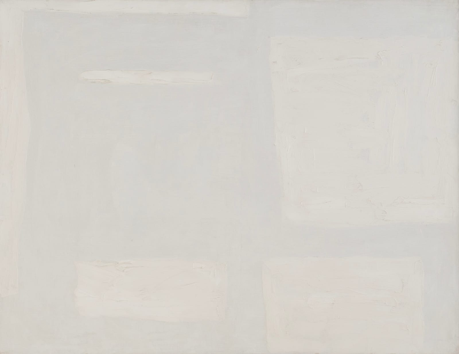 William Scott, Untitled (White Painting), 1961