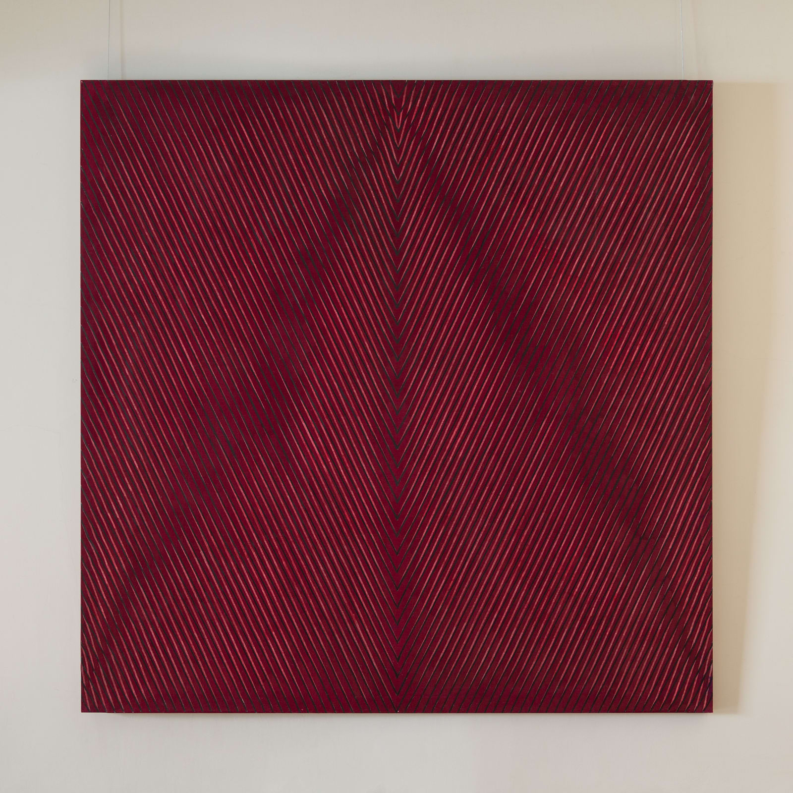 Richard Allen, Untitled, Moire Painting (EM3), 1966