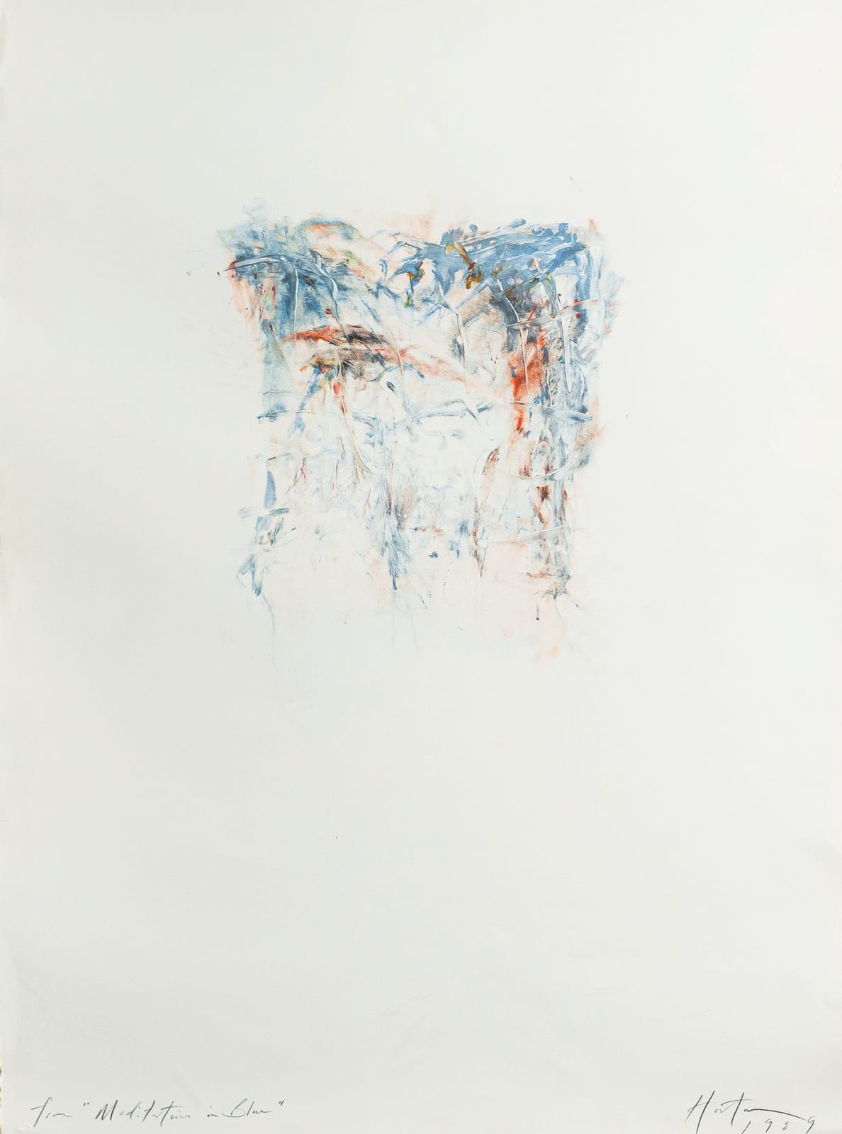 Rick Horton, from MEDITATIONS IN BLUE, 1989