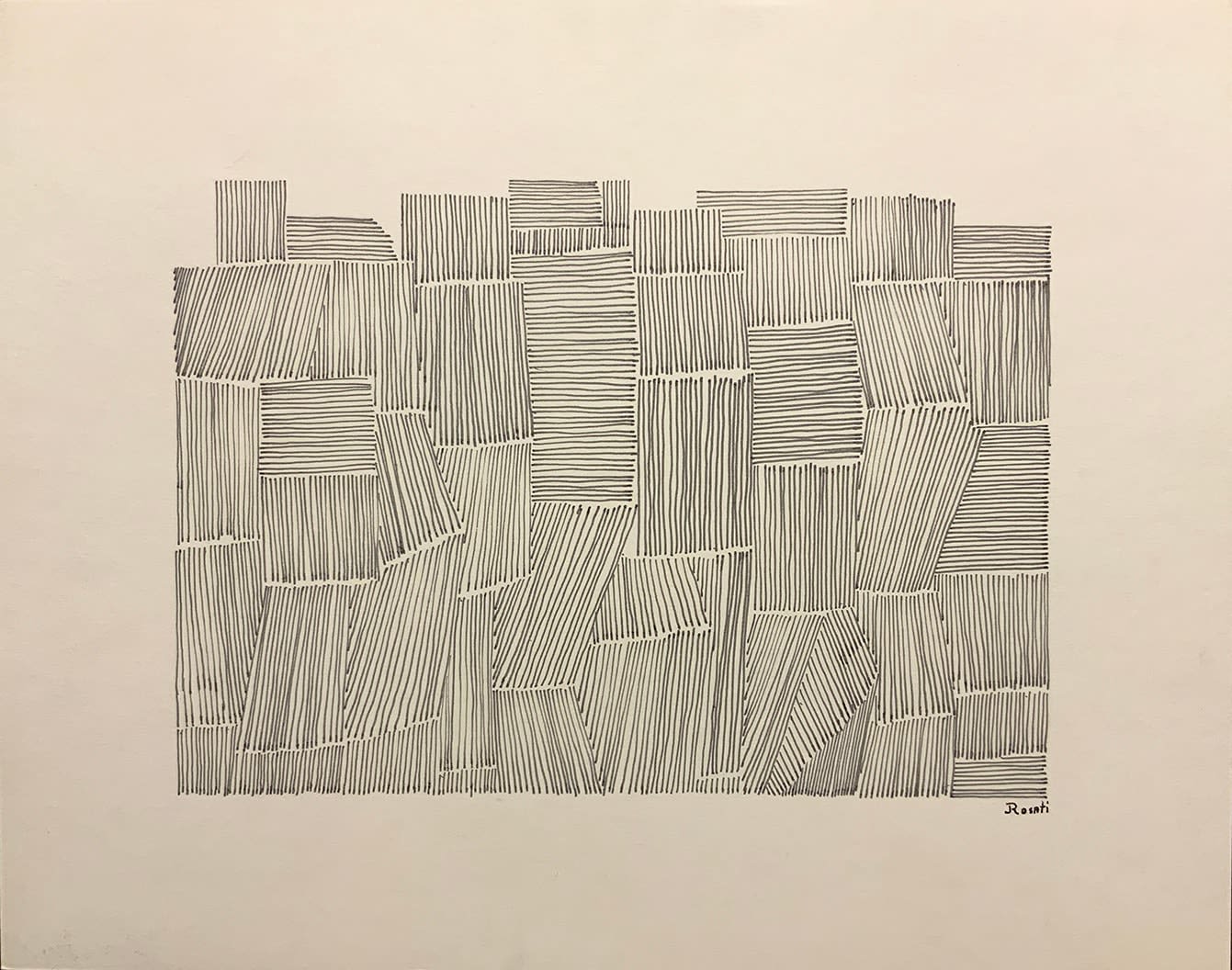 James Rosati, UNTITLED, 1966