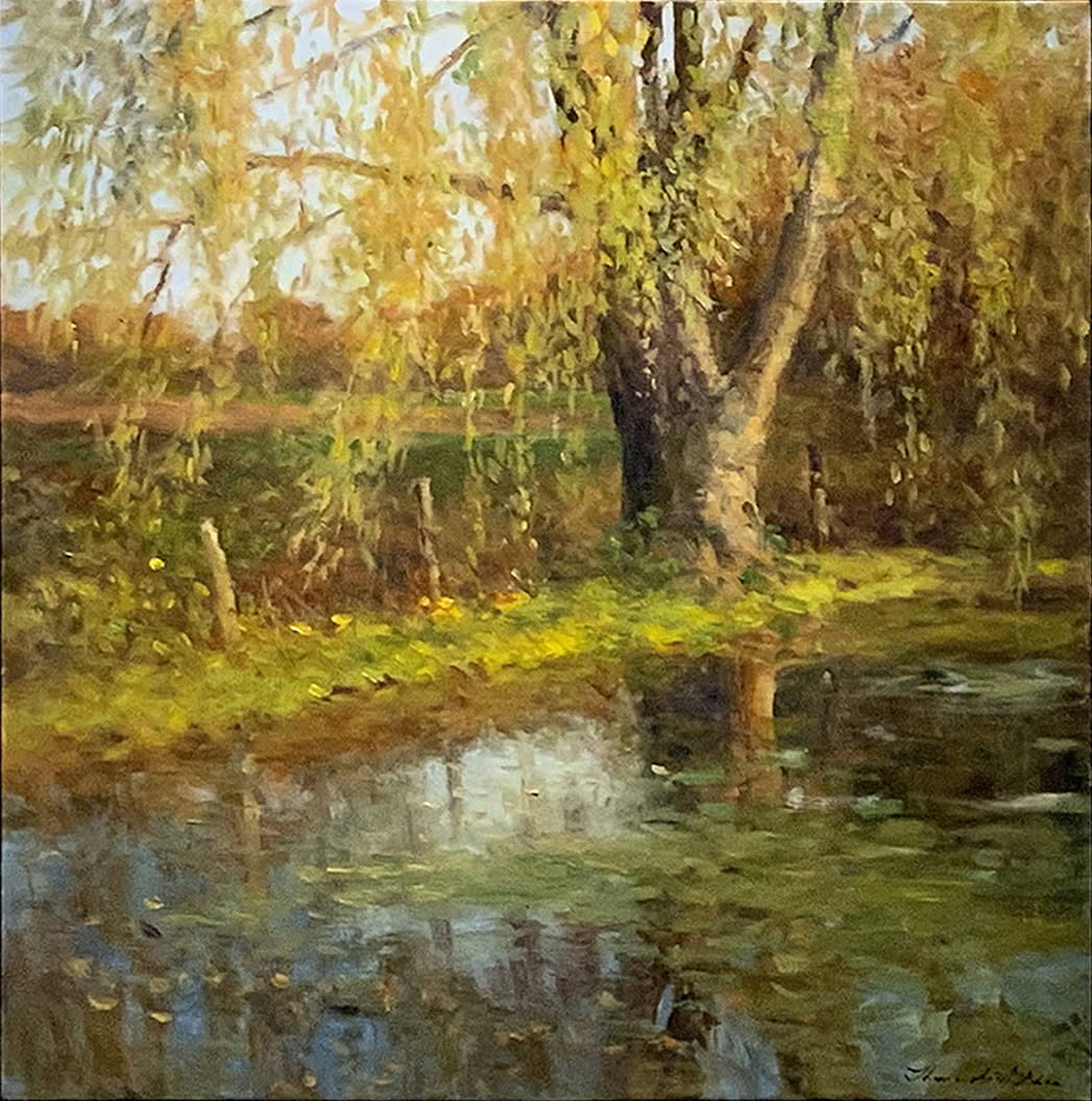 Thomas McNickle, WILLOW POND-OCTOBER, 2020