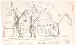 Oscar Florianus Bluemner, ZERBEN, 1912