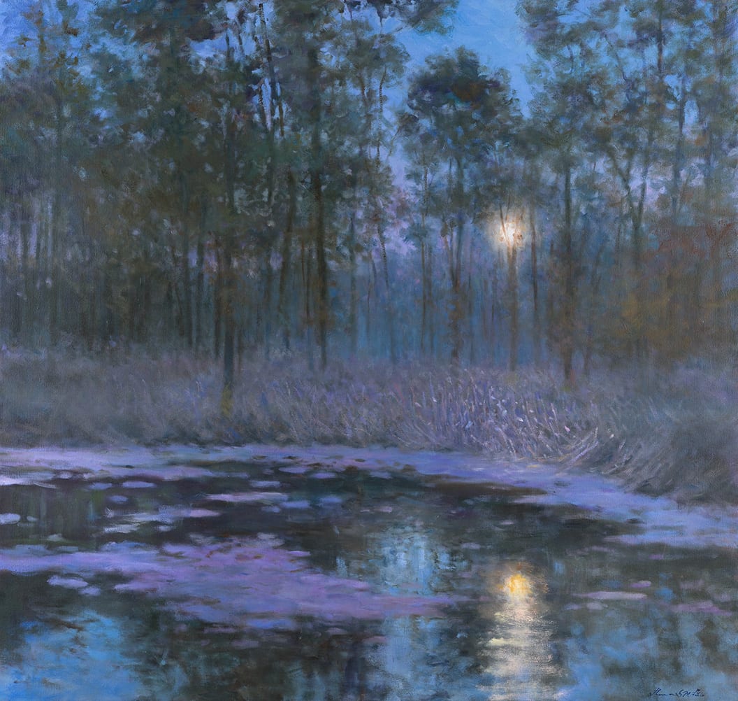 Thomas McNickle, POND BY MOONLIGHT, 2020