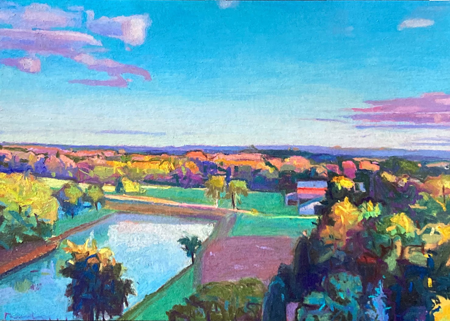 Charles Basham, AUTUMN RISE, 2024