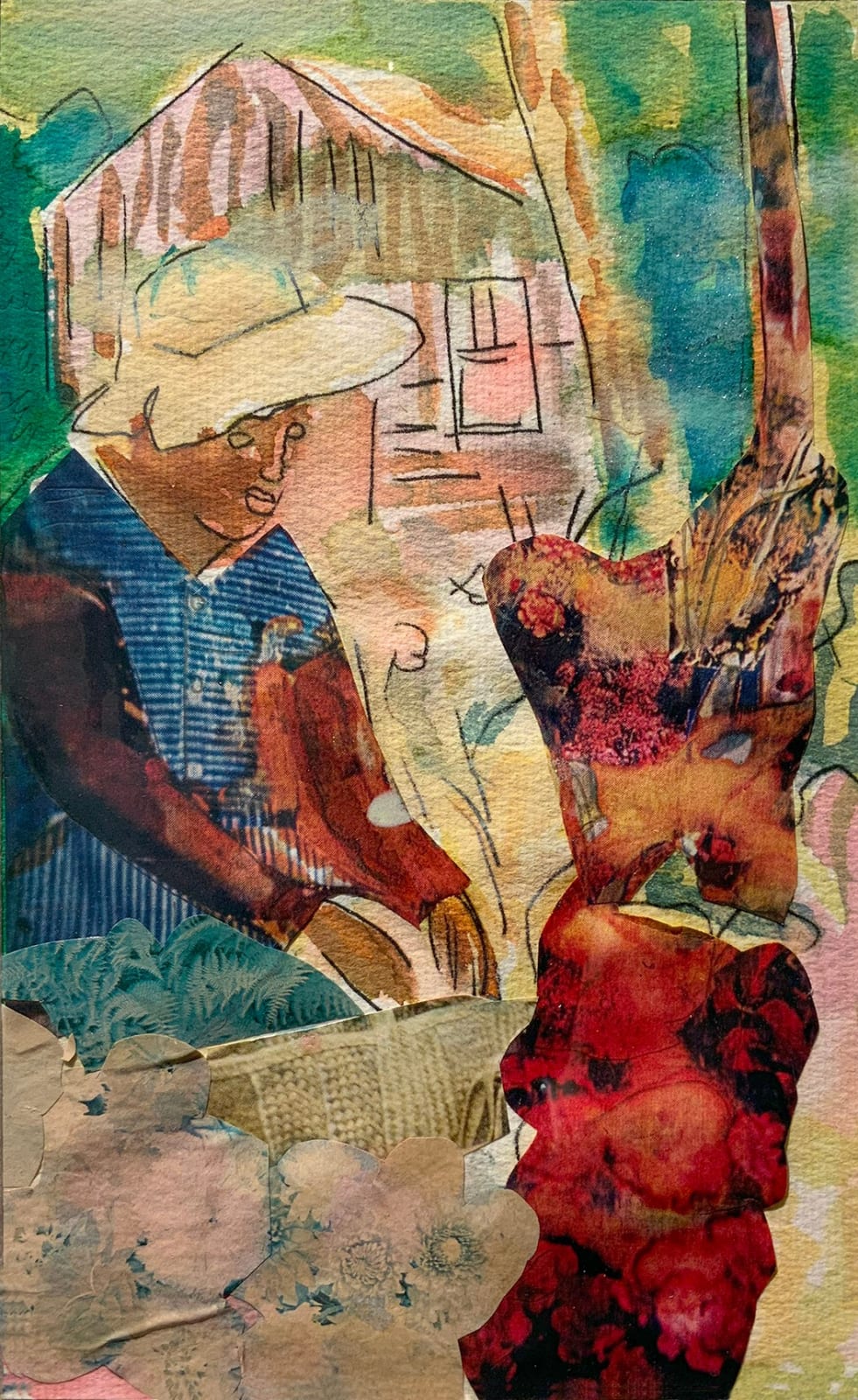 Romare Bearden, MAUDELL SLEET'S MAGIC GARDEN, c. 1978