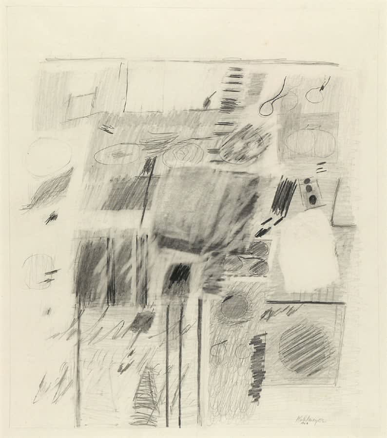 Ida Kohlmeyer, PENCIL DRAWING #9, 1966