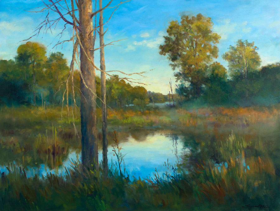 Thomas McNickle, CLEAR MORNING ON THE MARSH, 2015