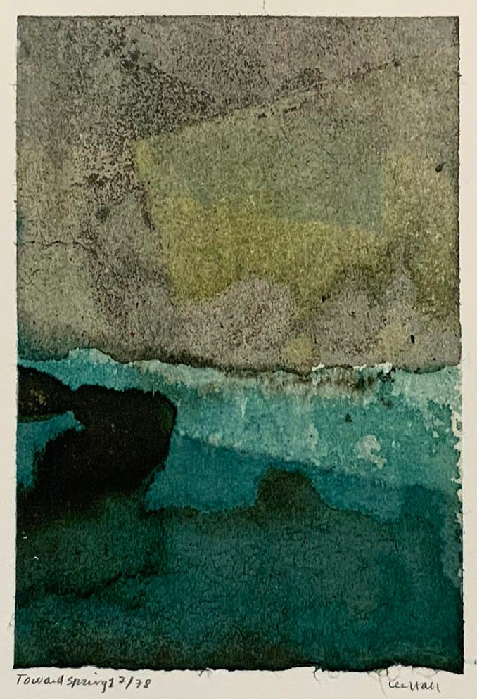 Lee Hall, TOWARD SPRING 1, 1978