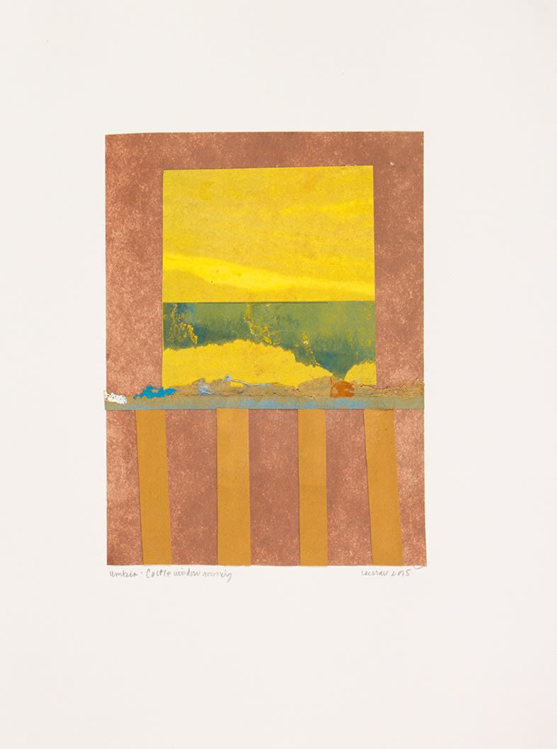 Lee Hall, UMBRIA-CASTLE WINDOW MORNING, 2015