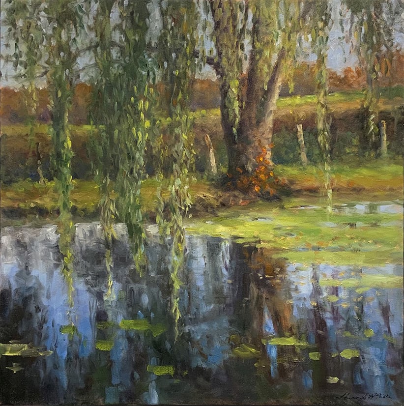 Thomas McNickle, WILLOW POND-SEPTEMBER, 2020