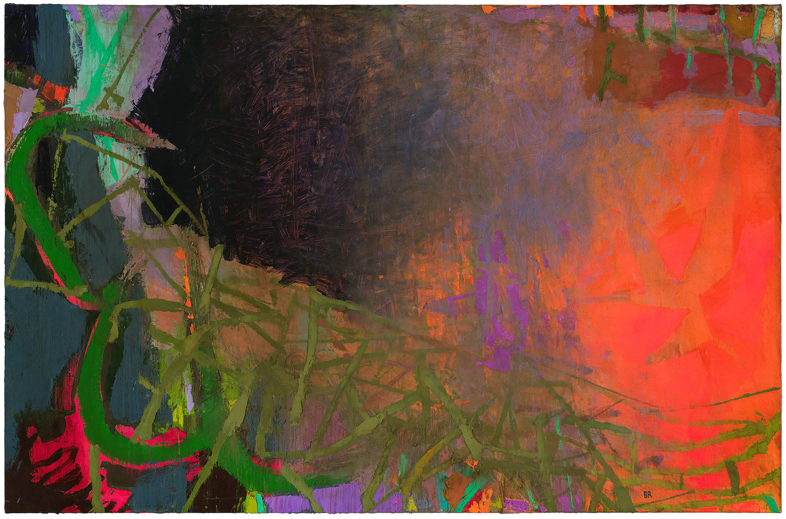Brian Rutenberg, SPEAR THE WATER 3, 2022