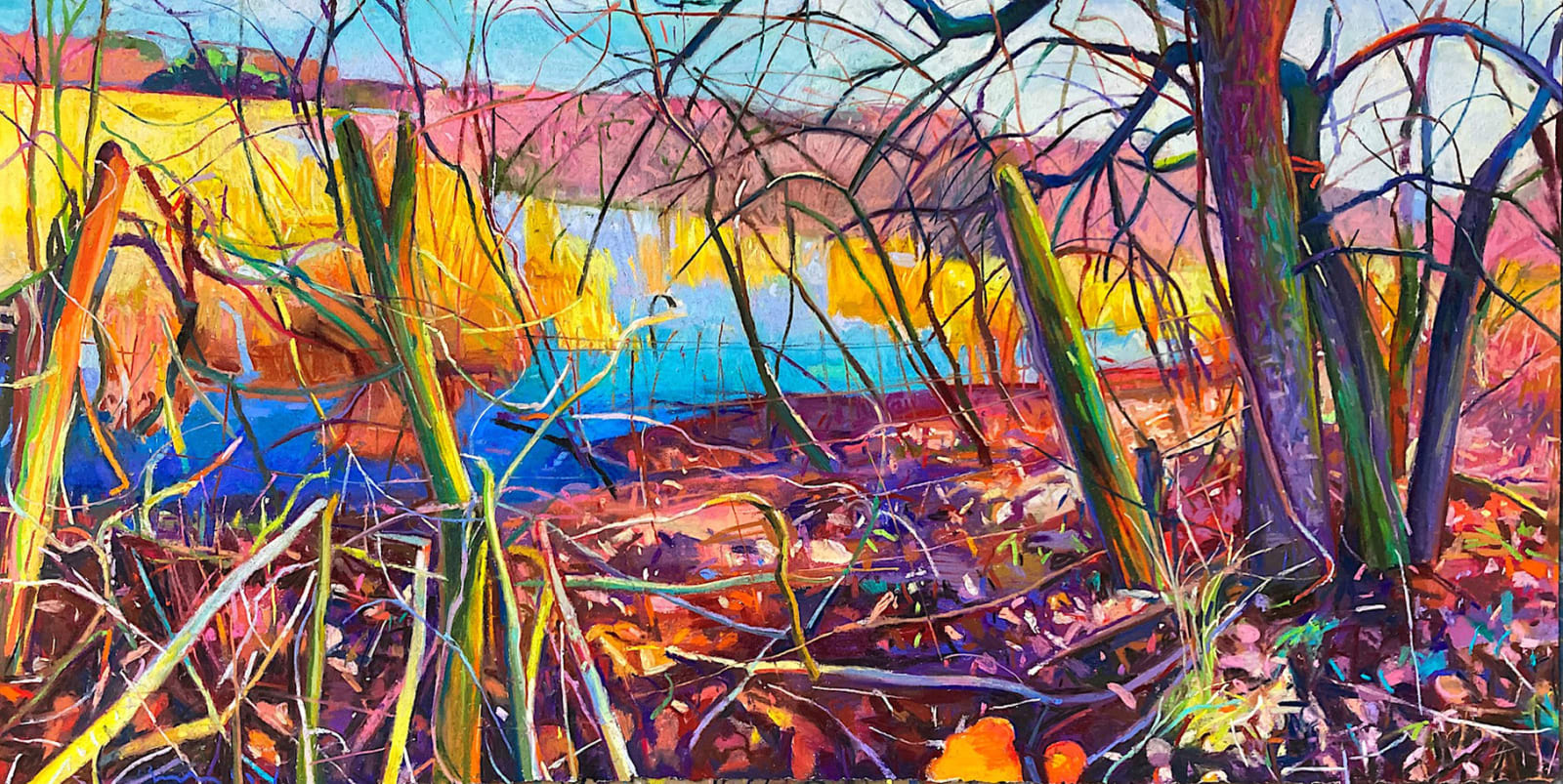 Charles Basham, BROKEN FENCELINE, 2024