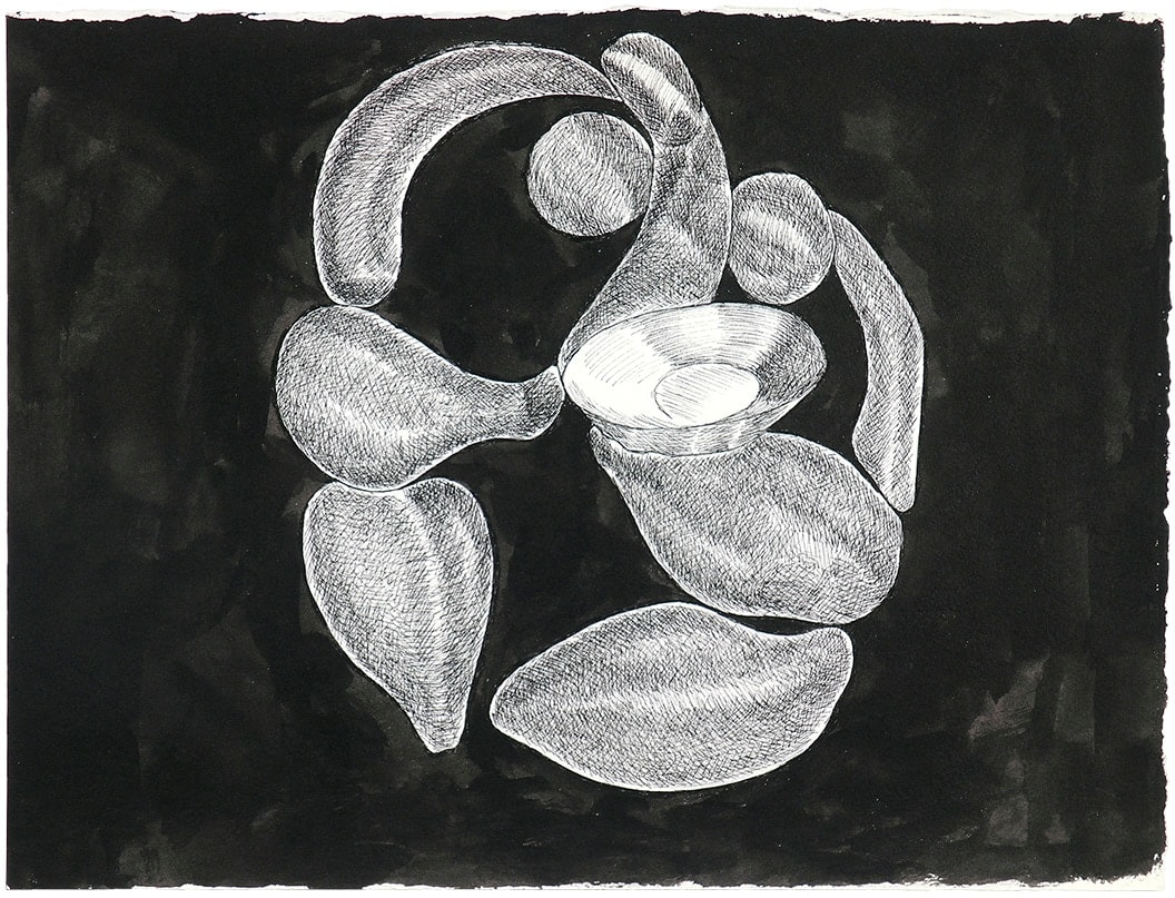James Rosati, UNTITLED (ABSTRACT STUDY), 1980
