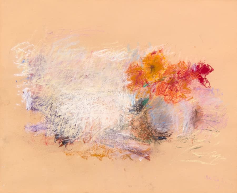 Wolf Kahn, UNTITLED (FLORAL STILL LIFE), 1961