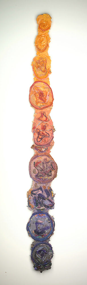 Roland Poska, DECKLE EDGE-RAINDROP SENTINEL V, c 1990s