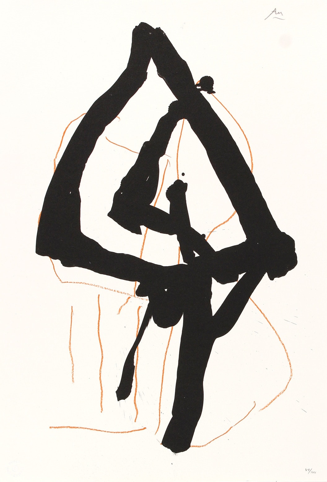 Robert Motherwell, BEAU GESTE SUITE: BEAU GESTE II, 1989