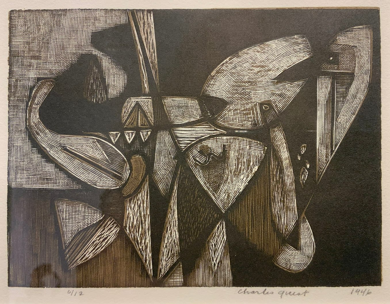 Charles Quest, UNTITLED, 1946