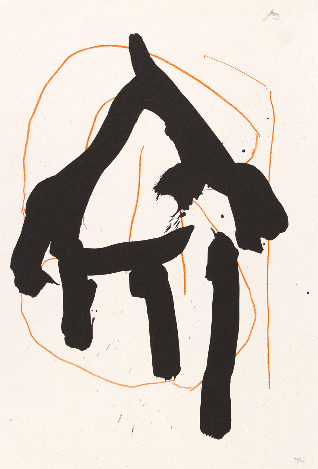 Robert Motherwell, BEAU GESTE SUITE: BEAU GESTE I, 1989