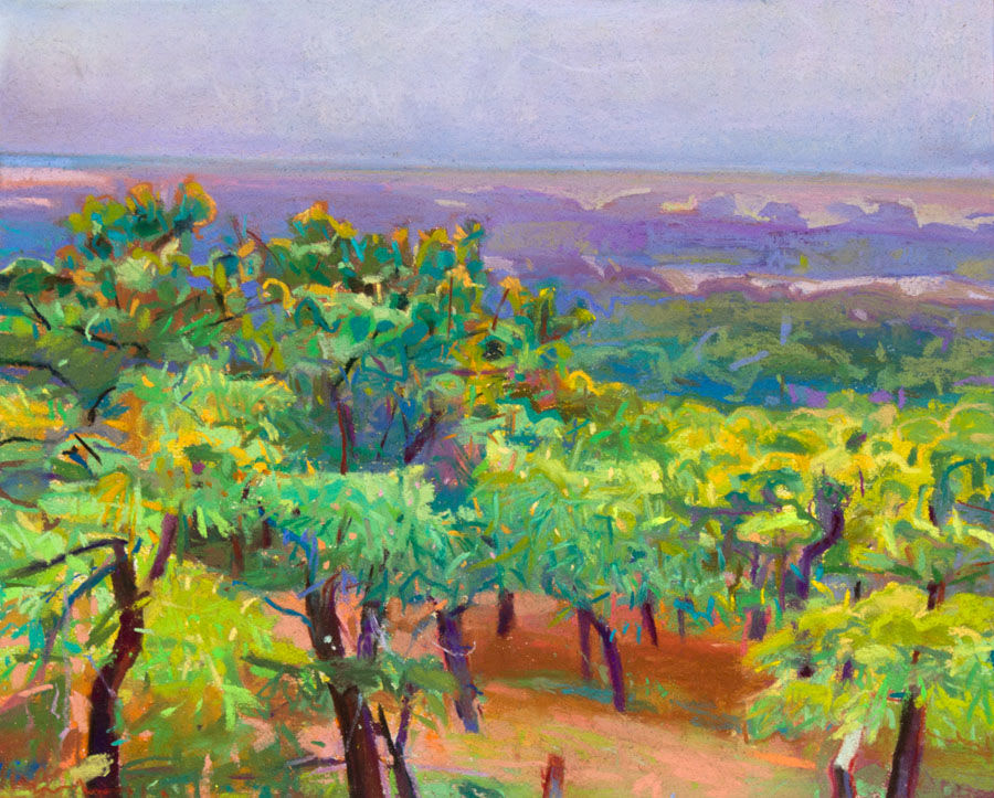 Charles Basham, ENSHROUDED BLUFF, 2015
