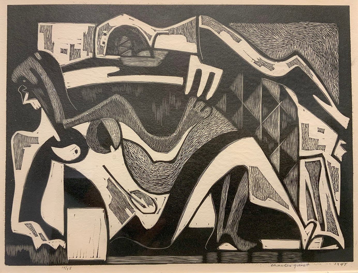 Charles Quest, UNTITLED, 1947