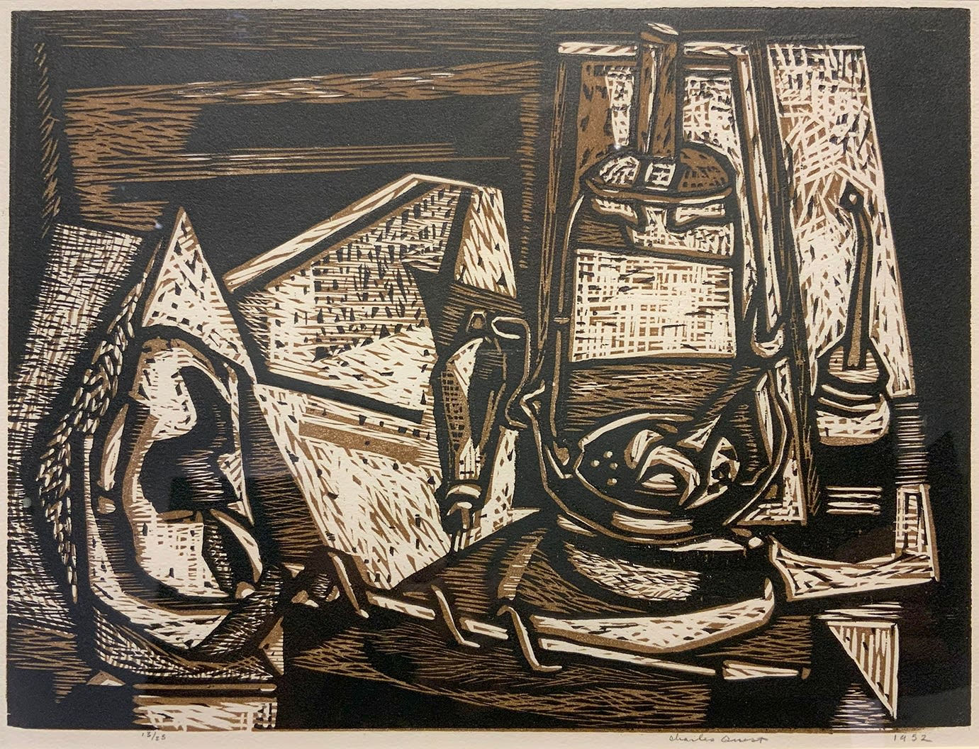 Charles Quest, UNTITLED, 1952