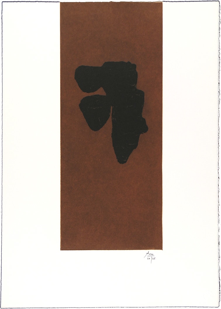 Robert Motherwell, PRIMAL SIGN III, 1980