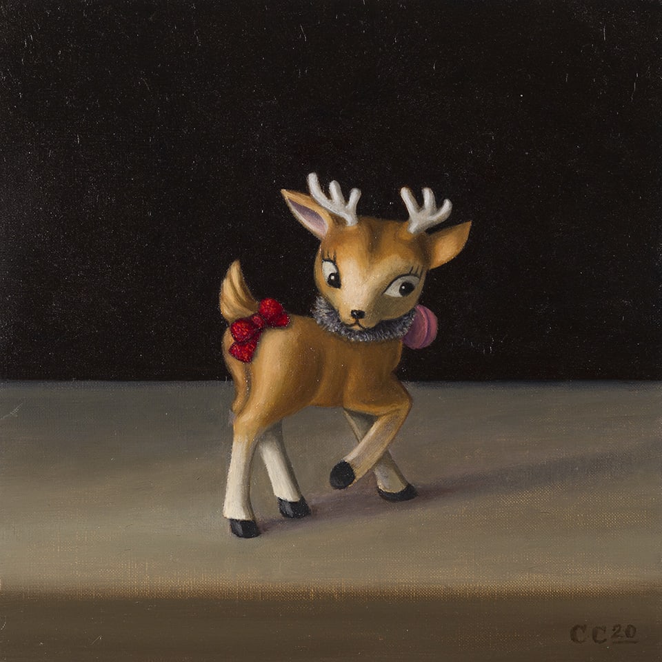 Christopher Clamp, HOLIDAY DEER 2, 2020