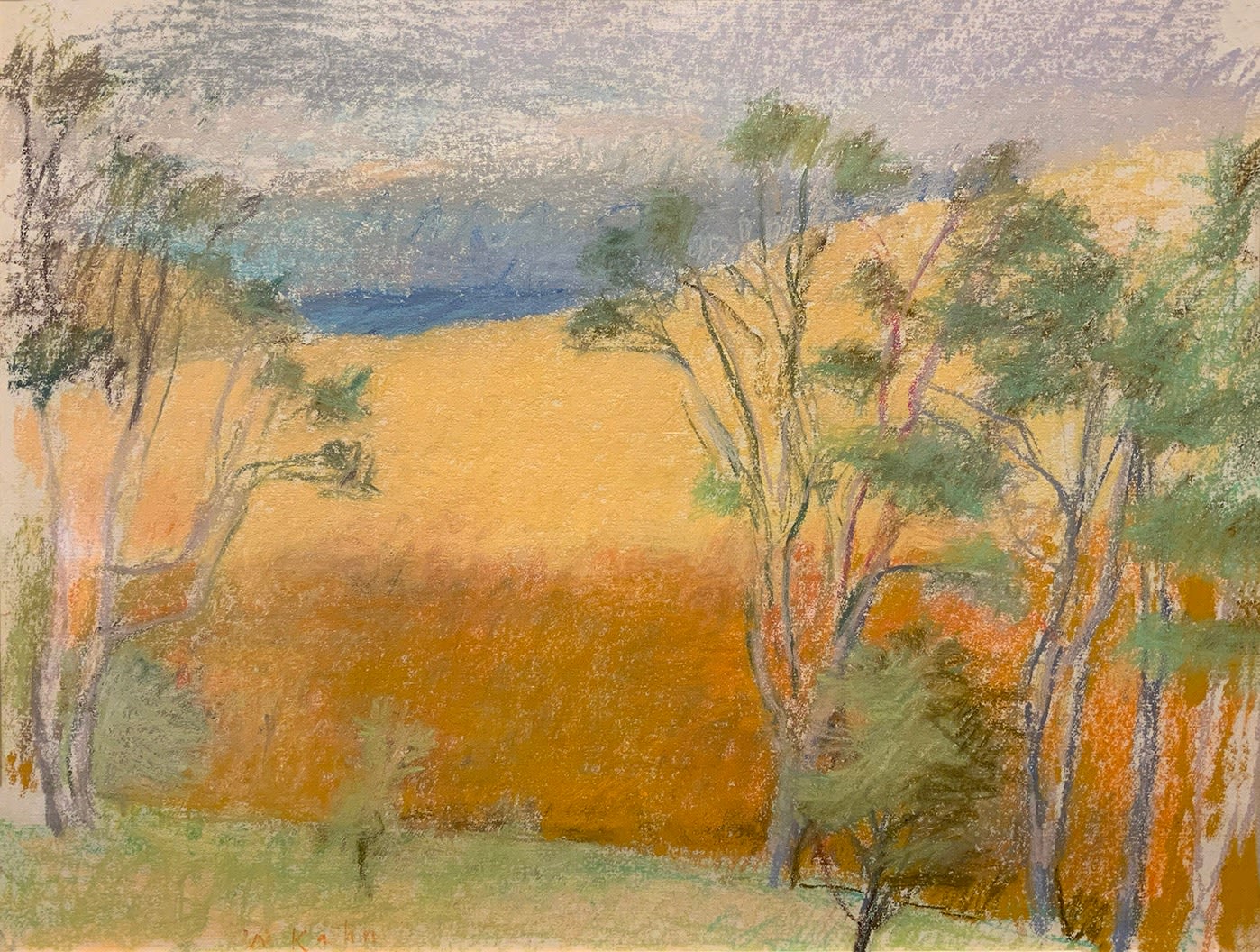 Wolf Kahn, UNTITLED