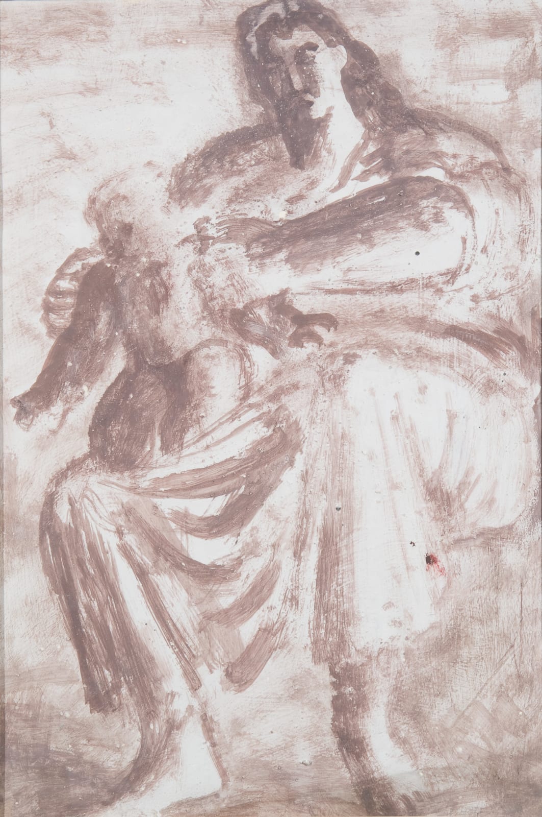 Bernard Meninsky, Mother and Child, circa 1930