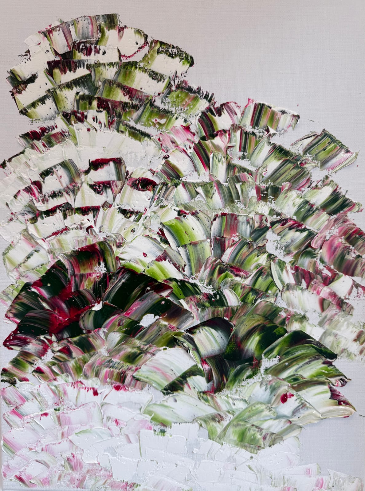 Smiling Garden 1  oil on canvas 41 x 30.5  (£1,200)