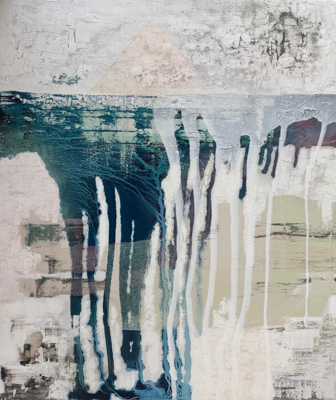 Sacred Water  oil on canvas 91 x 76 cm (£22,000)