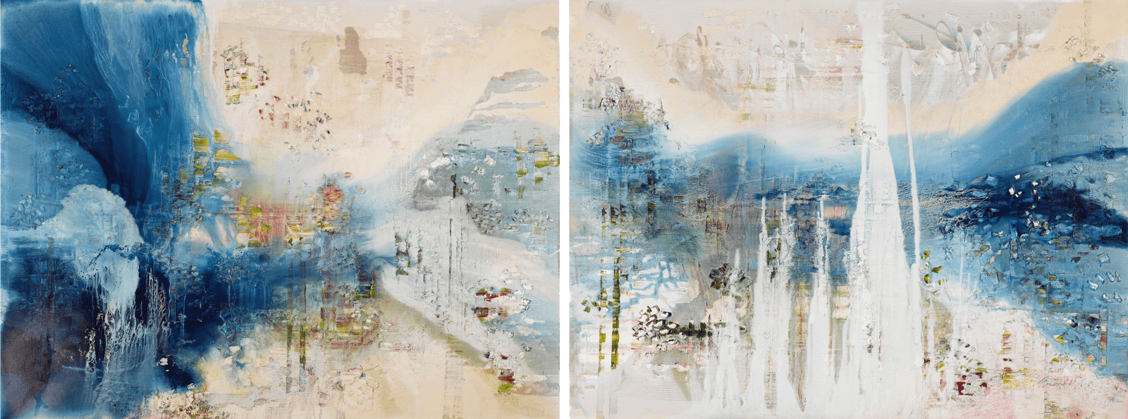 Jessica Zoob, When Our Spirits Dance Together 1 & 2 , 2025