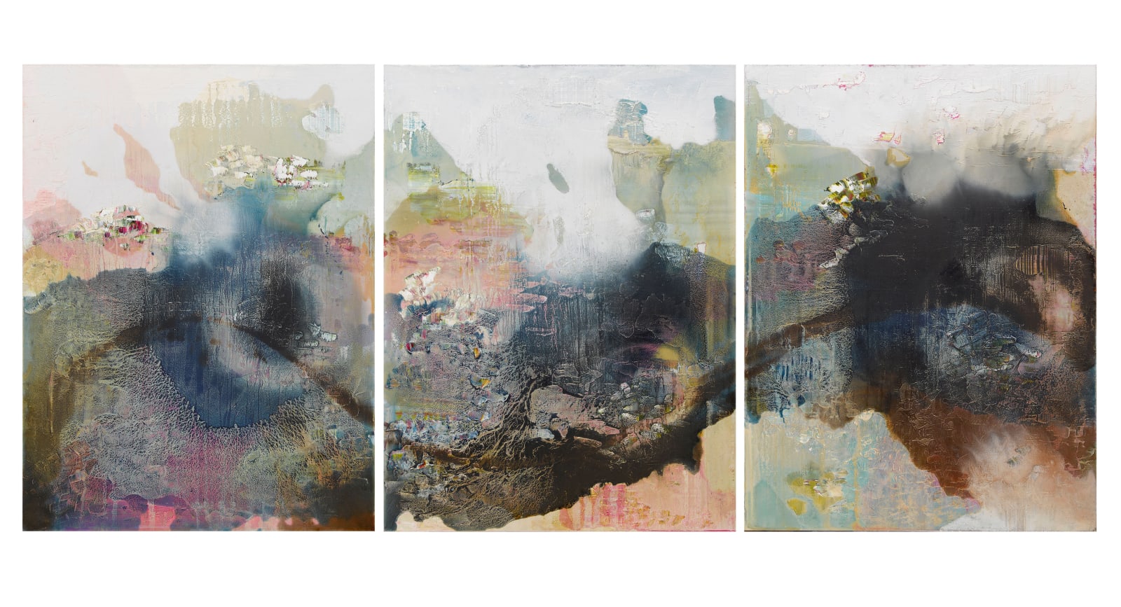 Jessica Zoob, Journey Triptych, 2024