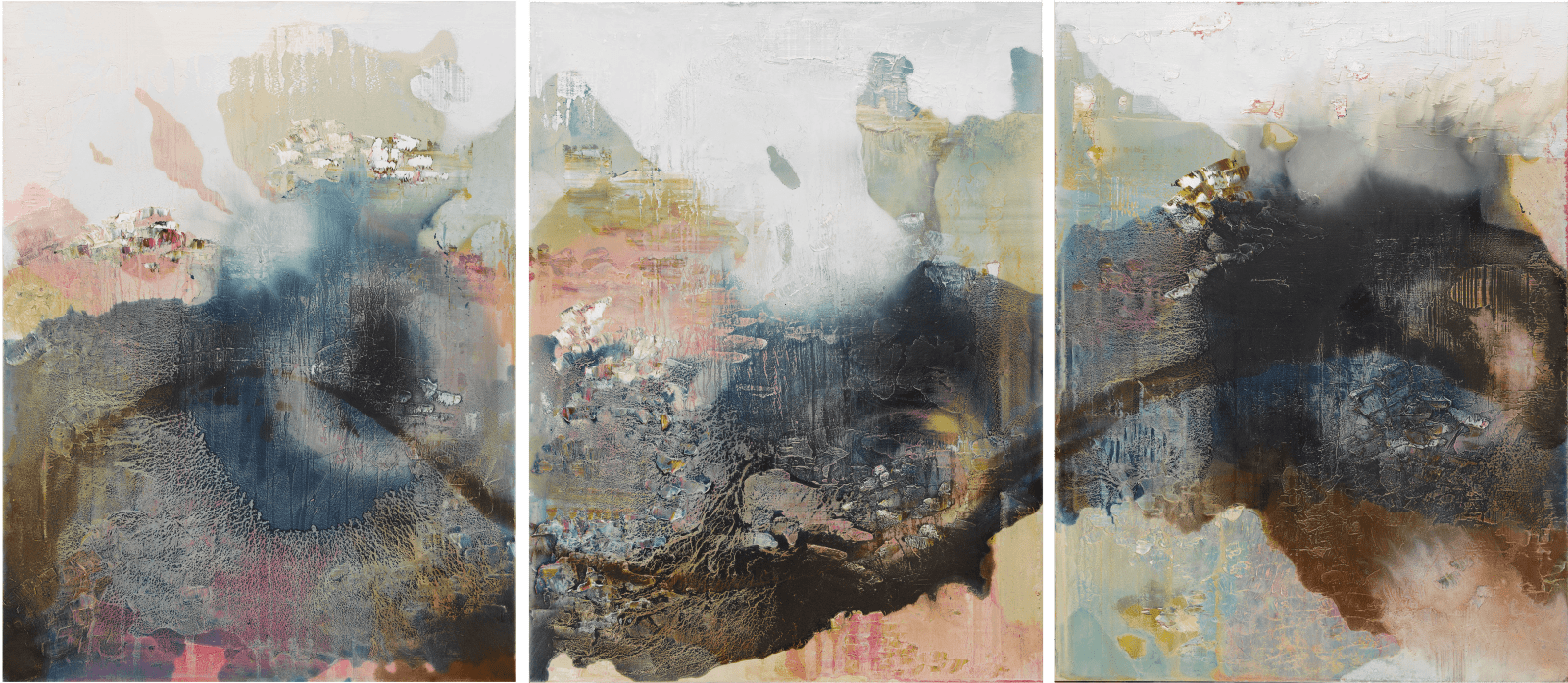 Jessica Zoob, Journey Triptych, 2024