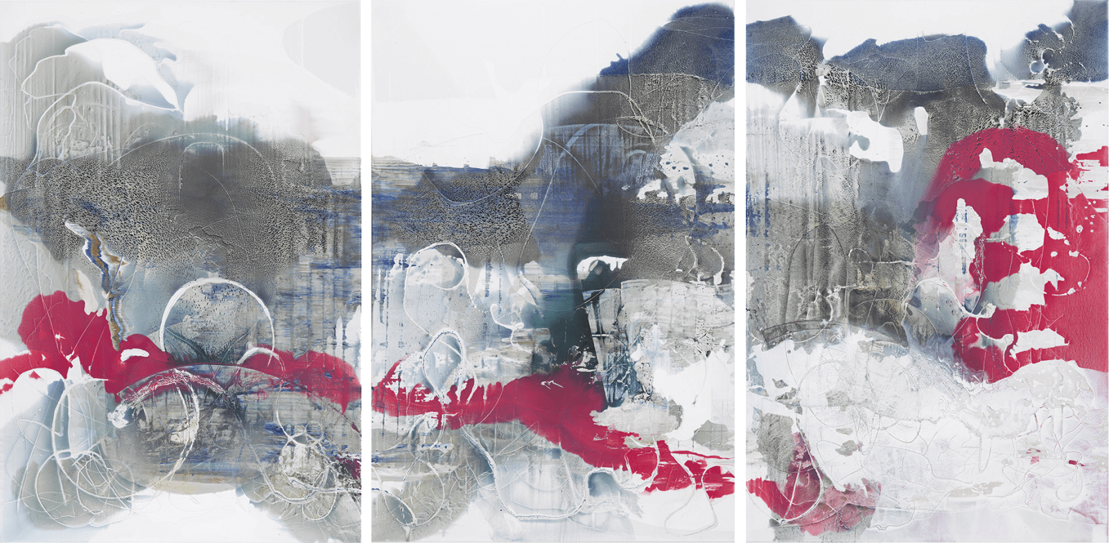 Jessica Zoob, Then Triptych , 2016