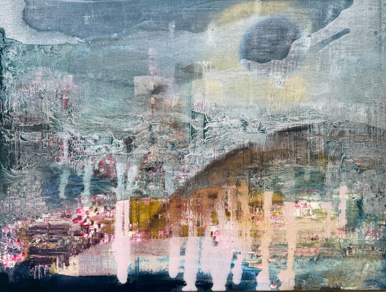 Tidewater  oil on canvas 60 x 80 cm  (£14,000)