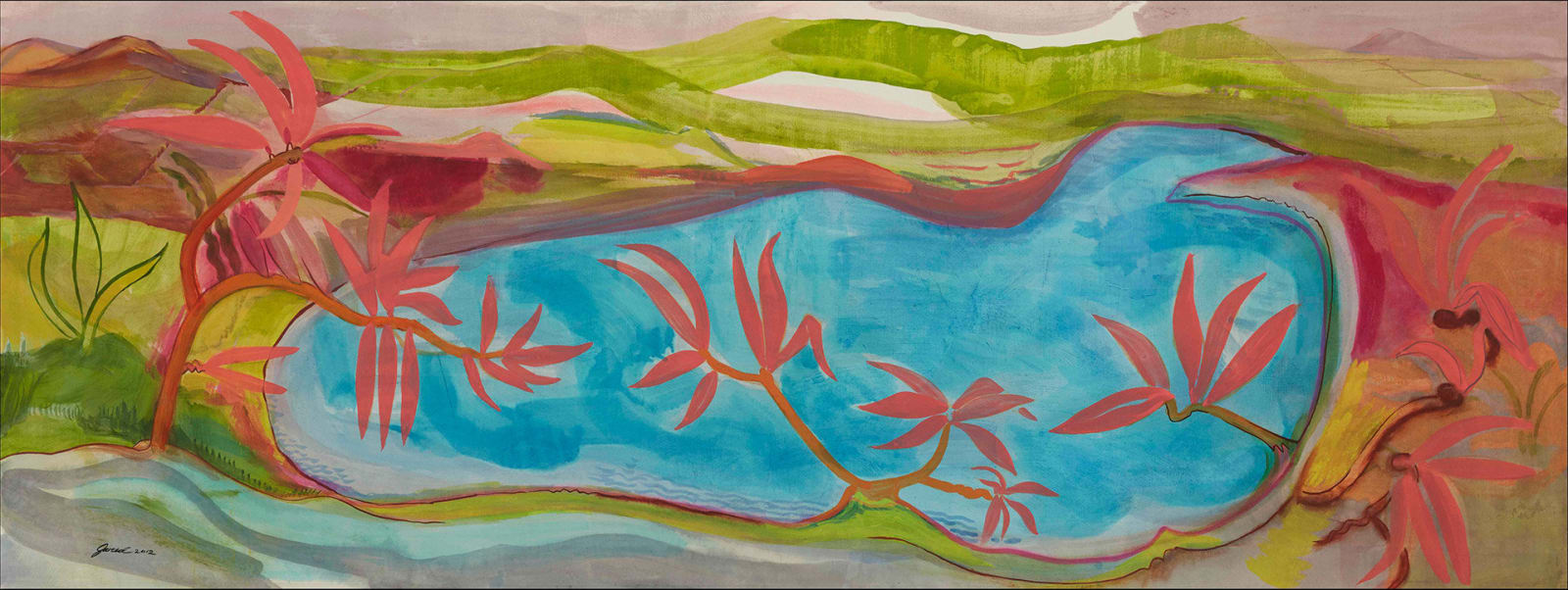 Jared FitzGerald, Jiang Xi Lake II, 2012